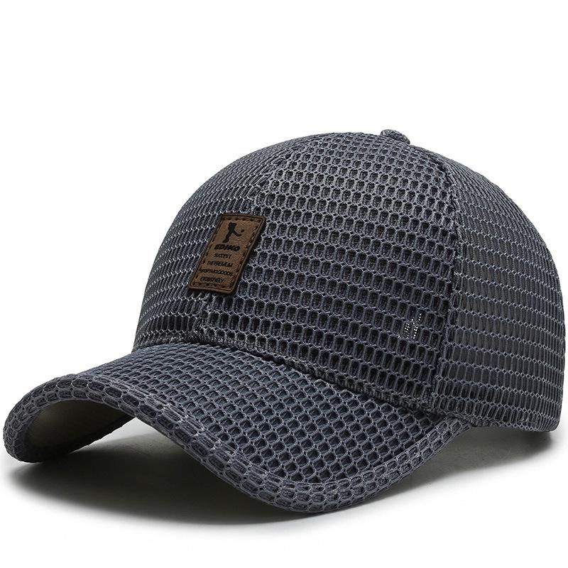 Men's Breathable Summer Mesh Baseball Cap with Sun Protection
