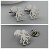 New Monster Brooch Cufflinks Retro Fashion Popular Creative Versatile Clothing Accessories