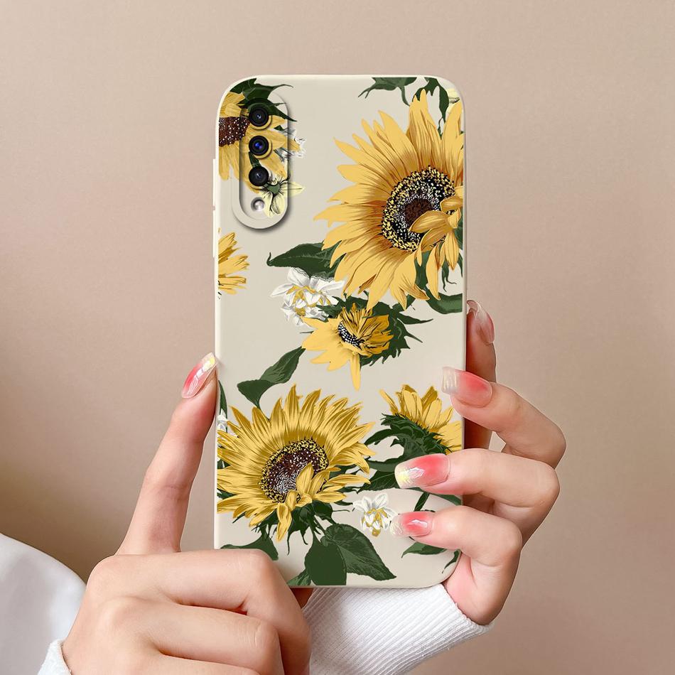 Neue Hülle Für Samsung A50 A50S Katze Weiches Glattes Flüssiges Silikon Vollschutz Anti-Schock-Stoßfänger Für Galaxy A 50 A 50S Funda Coque