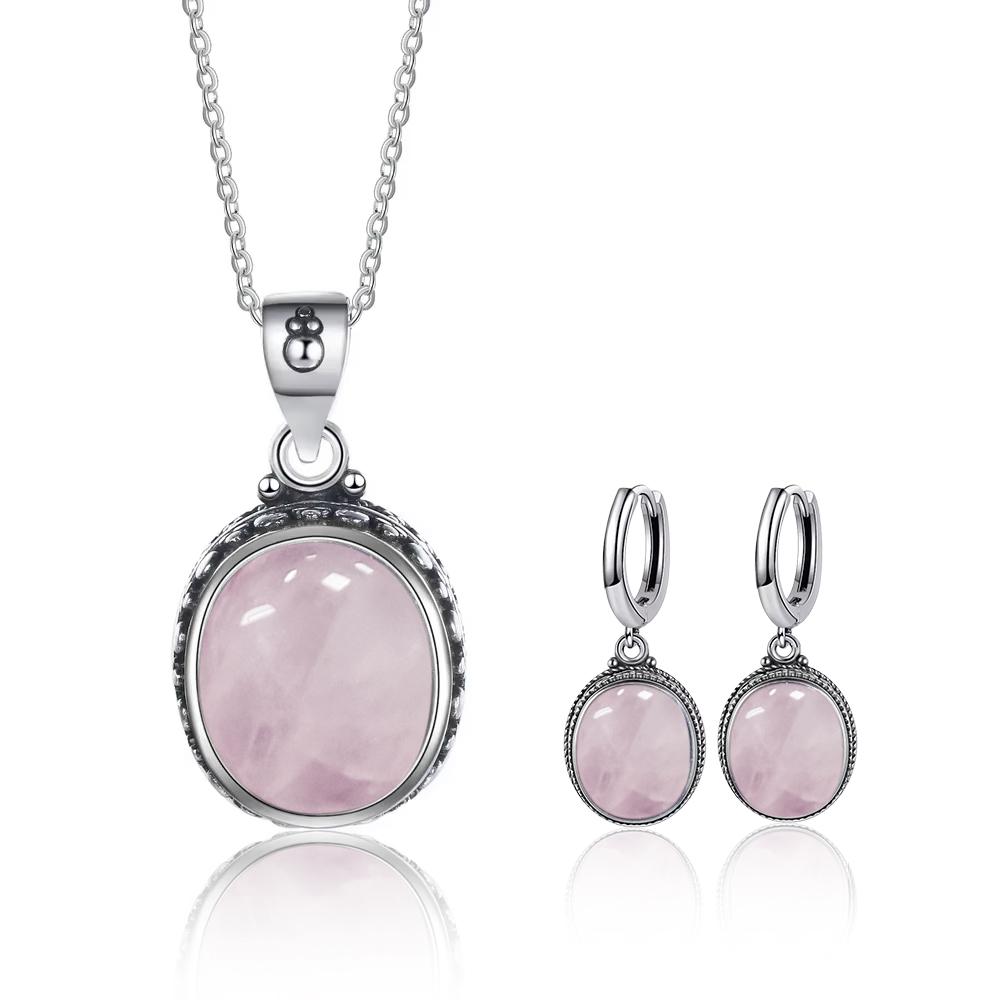 Vintage 925 Silver Natural Labradorite Earrings with Blue Light 10*12mm Big Stone Hoop Earrings Fine Jewelry for Women