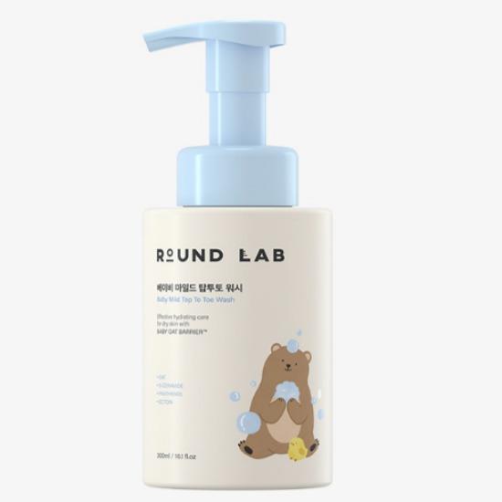 The Lab Baby Mild Top to Toe Wash Gentle 2-in-1 Hair & Body Cleanser for Sensitive Skin 300ml