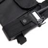 Radio Shoulder Holster Nylon Radio Chest Pack Pouch Shoulder Bag for Factory Security