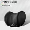 Car Seat Headrest Memory Foam Neck Pillow Lumbar Backrest Accessories For Lexus IS250 IS200 CT200h GS300 LS430 RX450h LX570 IS30 ACL1