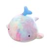 Rainbow Whale Plush Toy Cute Marine Animal Stuffed Doll Decoration Gift Kids