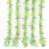 2M Easter Hanging Garlands Tinsel Stripe Ornament DIY Wreath Crafts 2025 Easter Birthday Kids Gift Spring Home Party Decoration
