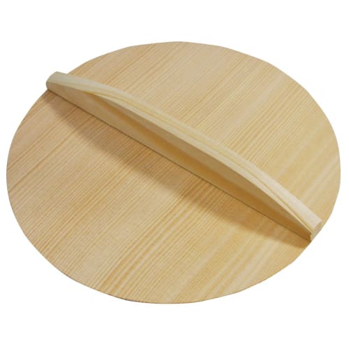 Yanagi Products Japanese-Made Wooden Drop Lid, 18cm, NH-071, Approx. 18cm Diameter x 2.8cm Thickness