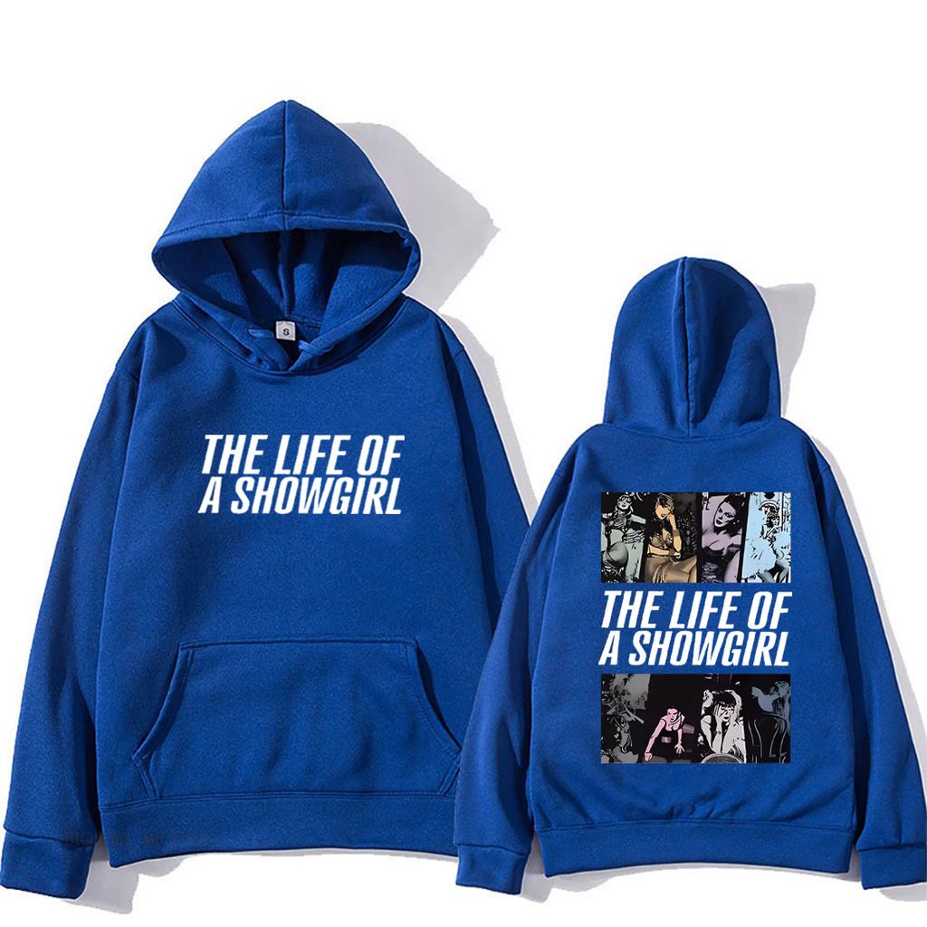 Album The Life of A Showgirl Men Women Hot Vintage Hoodie Hip Hop Streetwear Fashion Sweatshirts Autumn Winter Graphics Clothes