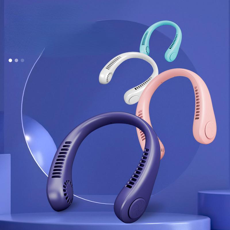 

2022 Новый подвесной вентилятор для шеи Ленивый спортивный бесшумный мини-USB безлистный подвесной вентилятор для шеи