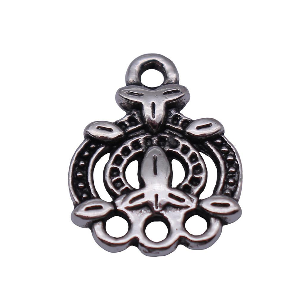 Geometric Flower Multi Loop Connectors Metal Links For Earrings Accessories Parts