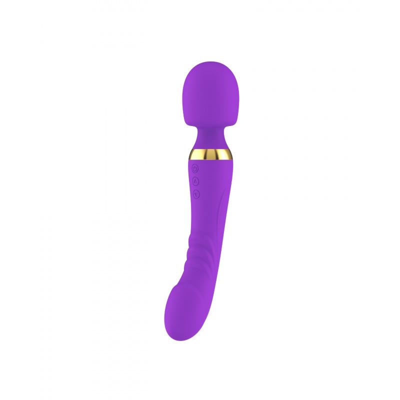 Multi-color 10-Speed Double-Headed Vibrator – Intimate Adult Toy