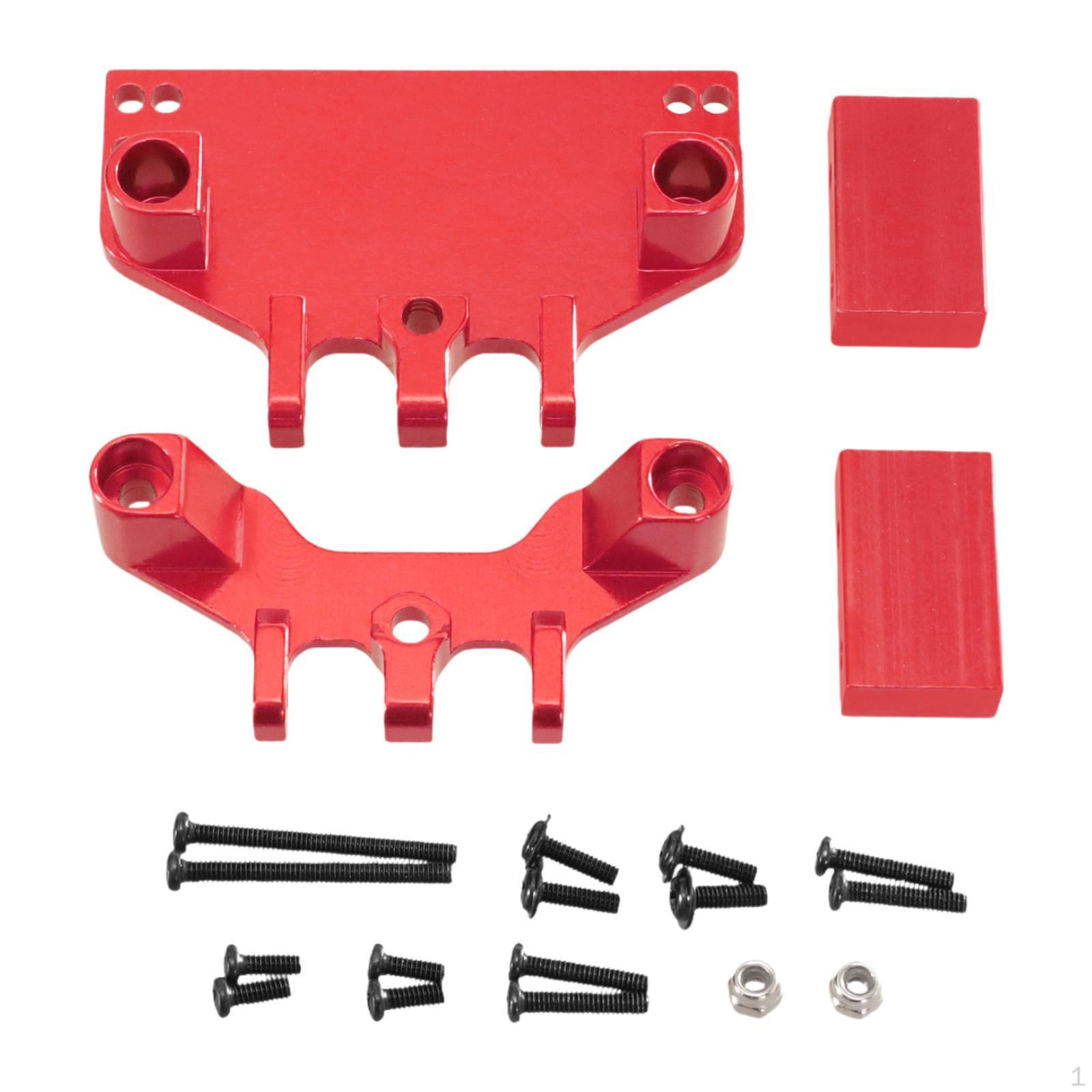 

1/12 RC Car Pull Rod Kit with Steering Gear Mount for MN86S G500 срібний