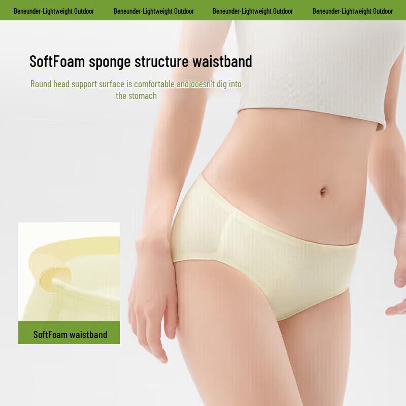Bananaunder Women s Upgraded Pure Cotton Briefs 3-Pack XL