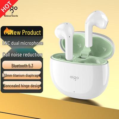 Aigo Bluetooth 5.3 ENC Geräuschunterdrückung Semi-In-Ear Kopfhörer