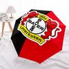 Bayer Leverkusen, Football Club Automatic Opening and Closing, 8 Rib Structure Portable Umbrella, Suitable for Men and Women In All Seasons