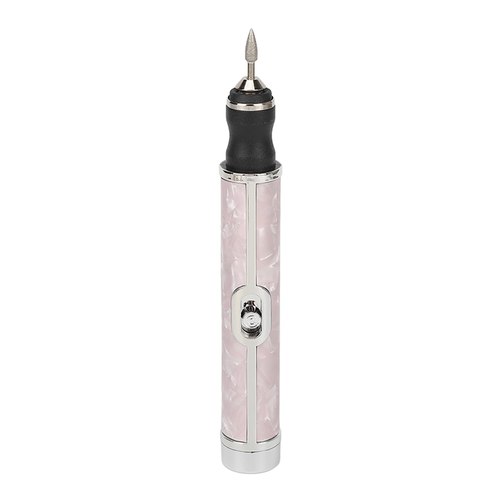 Electric Nail Polishing Machine 20000RPM Cordless Low Noise Nail Drill Machine with 5 Grinding Bits