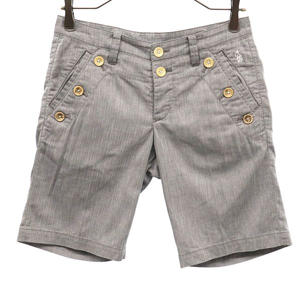 

PEARLY GATES golf Shorts gray Women Used
