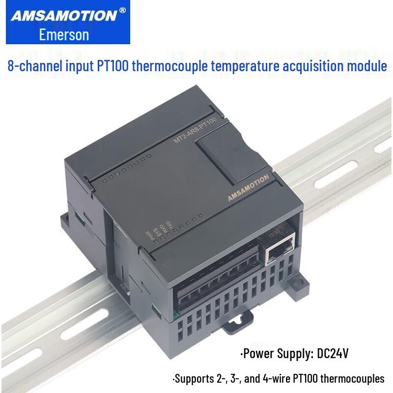 Aimoxun 8-Channel PT100 RTD Temperature Acquisition Module