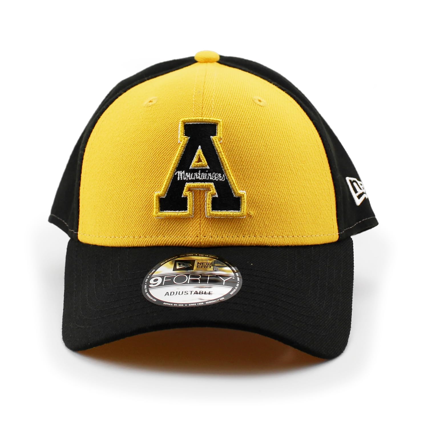 

[New Era] Кепка 9FORTY Appalachian State Mountaineers NCAA THE LEAGUE РЕГУЛИРУЕМАЯ КЕПКА ЗОЛОТО-ЧЕРНАЯ APPALACHIAN STATE MOUNTAINEERS [Б/У]