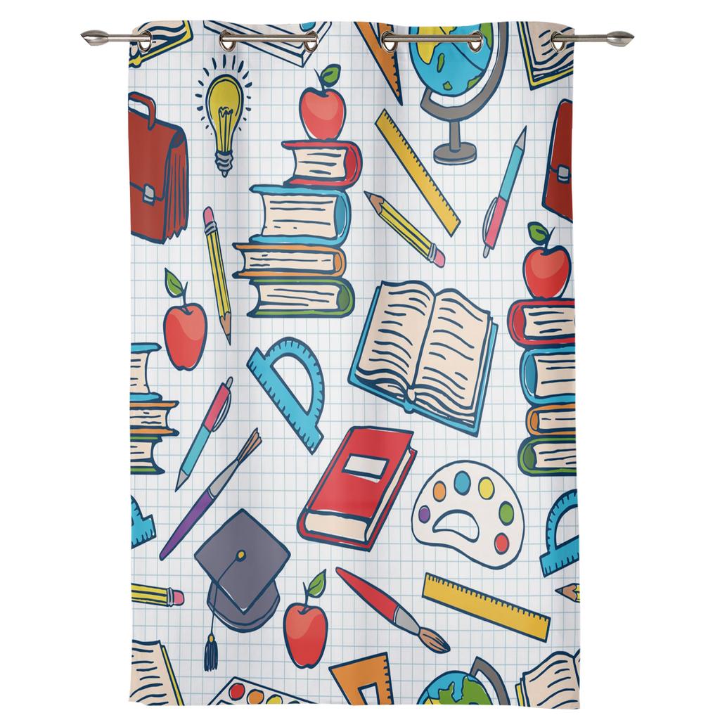 Chinese Panda And Bamboo Window Curtains Curtains for Living Room Decorative Items Living Room