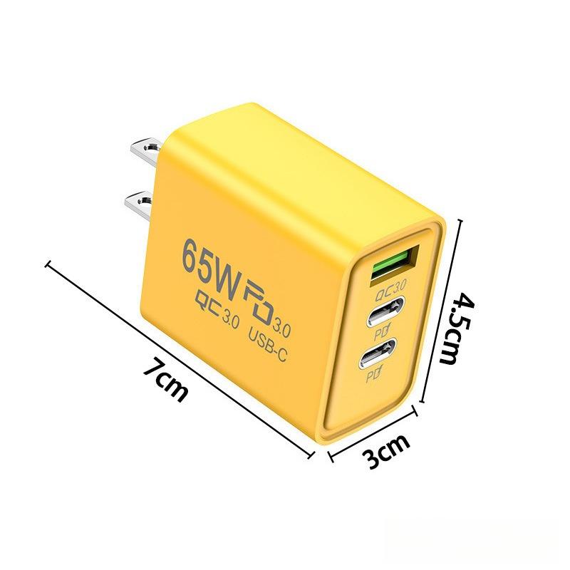 Dual Fast Charging Head Fast 3 High-Speed Cable (Type-C/Usb-A 6A High Current) for Cell Phone Tablet