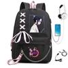 Demon Slayer Shinobu Kocho Campus Backpack Chain Bag Student Daily School Bag