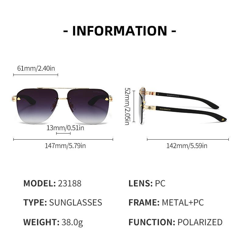 For Maybach S Class GLS480 GLS600 S450 S480 S500 S580 S600 S650 S680 Auto High-End Leisurely Goggles Men Women Luxury Sunglasses