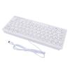 Type C Wired Keyboard Quiet Lightweight Silent Chocolate Key Small Wired Keyboard for Computer PC Laptop