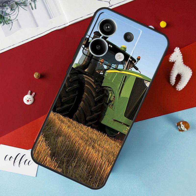 Farm Tractor Case for Xiaomi Redmi Note 13 12 10 8 9 11 Pro 12S 10S 11S Redmi 13C 10A 10C 9C 12C Cover
