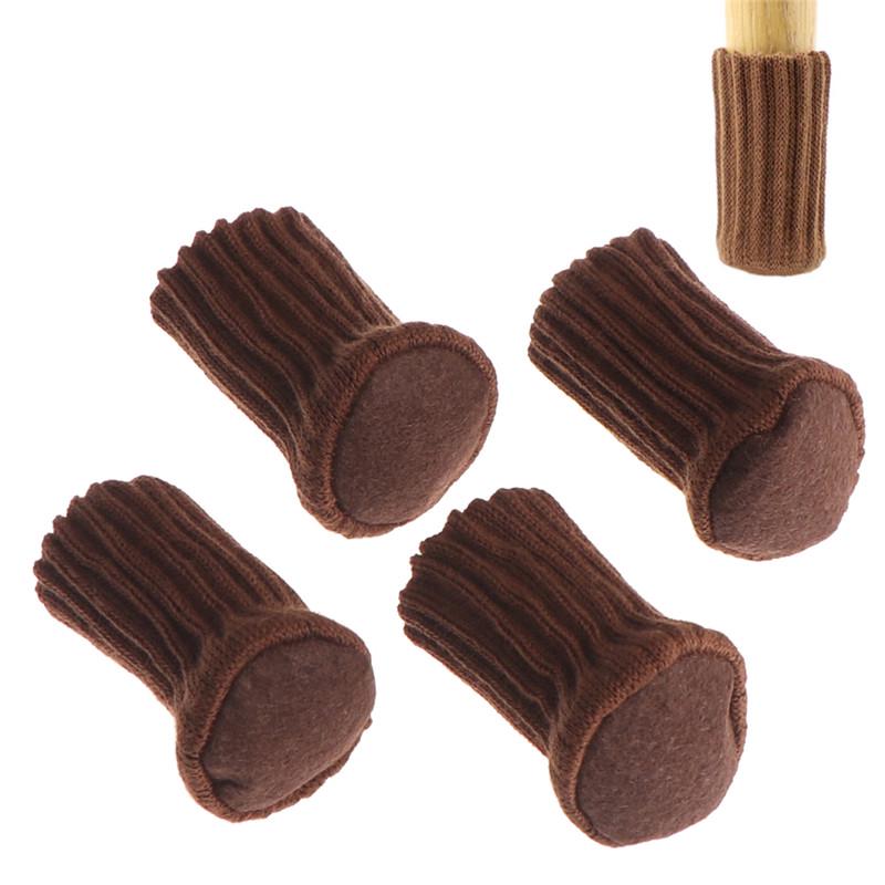 4Pcs Chair Leg Sock Cloth Floor Anti-Slip Table Foot Furniture Feet Sleeve Cover
