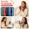Two Pack Of Rechargeable Hand Warmers, 5000mAh Split Magnetic Hand Warmer Power Bank, 3 Temperature Settings, Suitable For Winter Camping And Hunting.