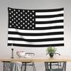 American Flag Black White Tapestry Wall Decoration, Art Tapestries Wall Hanging, Banner Wall Tapestry For Dorm Bedroom Living