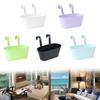 Weather Resistant Hanging Flower Pot Metal Flower Pot