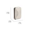 Stress Relief Toy Infinite Magnetic Fidget Toy Endless Glide Stress Reliever for Anxiety ADHD Compact EDC Fidget Toy Adult Gifts