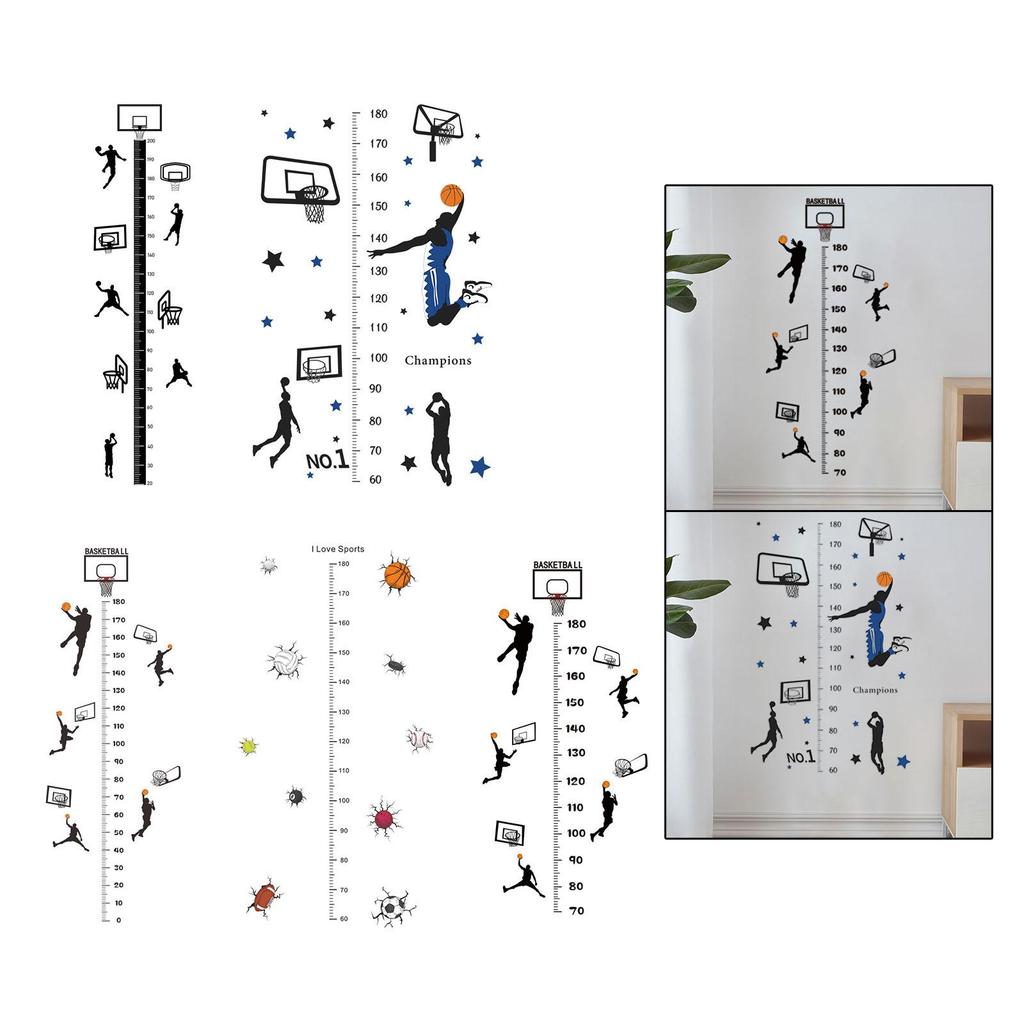 Children's Growth Chart Wall Decal - Interactive Height Tracker