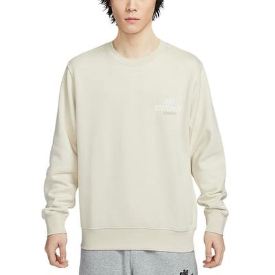 Sportbekleidung Lässiger Rundhals-Pullover Buchstaben Langarm-Sweatshirt Herren Sweatshirt Hellkhaki HJ2174234