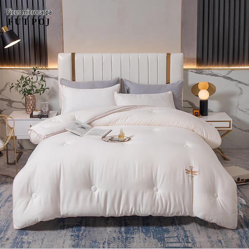 

Fuche Erbo Rong Cotton Jacquard Soybean Fiber Blend Quilt, 150x200cm