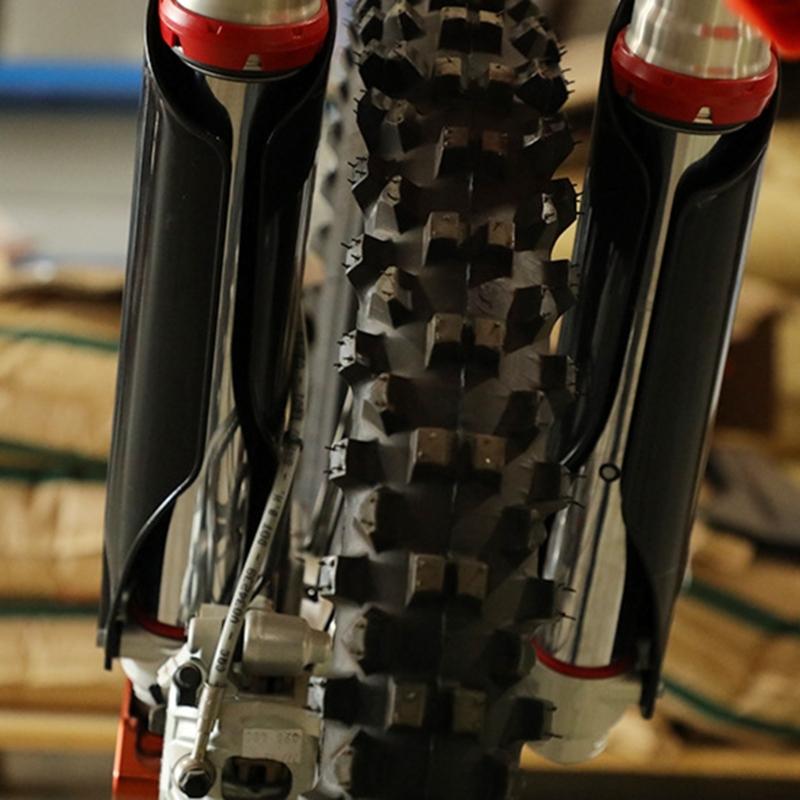 Front Fork Protector Shock Absorbers Guard Wrap Cover Fork Skin For CX125 Motorcycle Motocross Plastic Cover