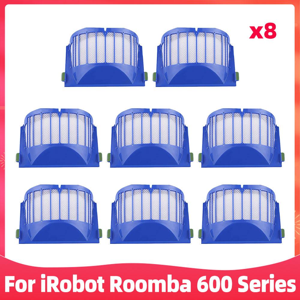 For iRobot Roomba 600 Series 692 690 680 660 651 650 620 618 610 620 625 671 695 564 Robot Vacuum Main Side Brush Hepa Filter