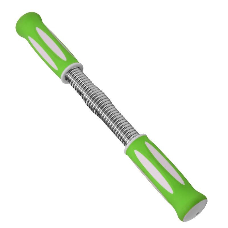 Spring Arm Stick Biceps Triceps Pectoralis Muscle Trainer Portable Home Gym Arm Muscles Bar Bodybuilding Fitness Equipment зелёный