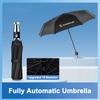 Car Automatic Folding Windproof Sunshade Umbrella For Porsche Panamera Cayenne Taycan 911 718 Macan Carrera-GT 928 944 968 944