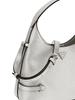 Guess Rosalba Small Hobo Crossbody Shoulder Silver Women's Bag,
