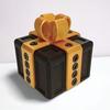1PC 3D Printed Hollow Prank Gift Box with Screws - Realistic 3D Illusion Plastic Puzzle Cube Coin Container, Easy to Assemble Without Filling