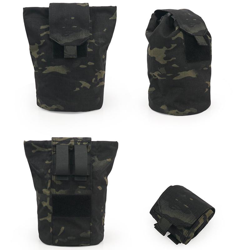 BEPAN Outdoor Hunting Miscellaneous Storage Bag SMALL DUMP POUCH Tactical Durable Folding Bag