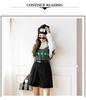 Plus Size High Waist Corduroy Shorts - Women's Autumn/Winter Wide Leg, Loose Casual Five-Point Shorts