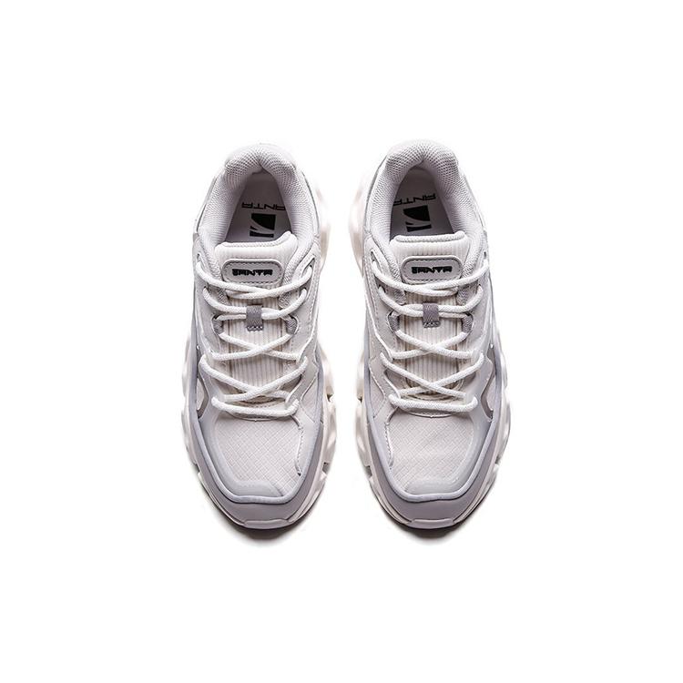 Anta Textile, Synthetic Leather Fashion Slip Resistant Thermal Coverage Low top Chunky Sneakers Men's 112048886-1