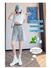 High-Waisted Tencel Linen Wide-Leg Shorts - Casual A-line Summer Style for Women