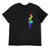 Abstract Diamonds (Rainbow) T-Shirt Rapper Graphic Tees Personalized T-shirt Summer Clothes Men Clothings