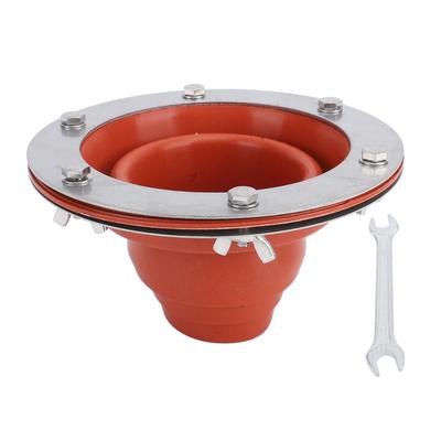 Kit de cric de poêle de tente, tuyau en silicone haute température, kit de conduit de toit clignotant compatible avec triple paroi