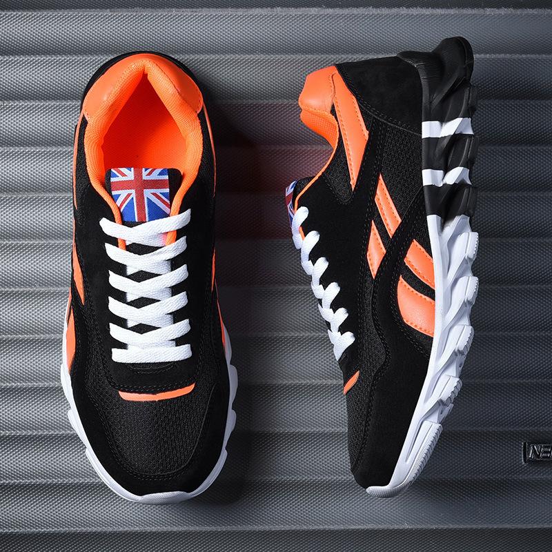 Frühlings- und Herbst-Freizeitschuhe Herren Sportschuhe Mesh Atmungsaktiv Bequem Rutschfest Herrenschuhe