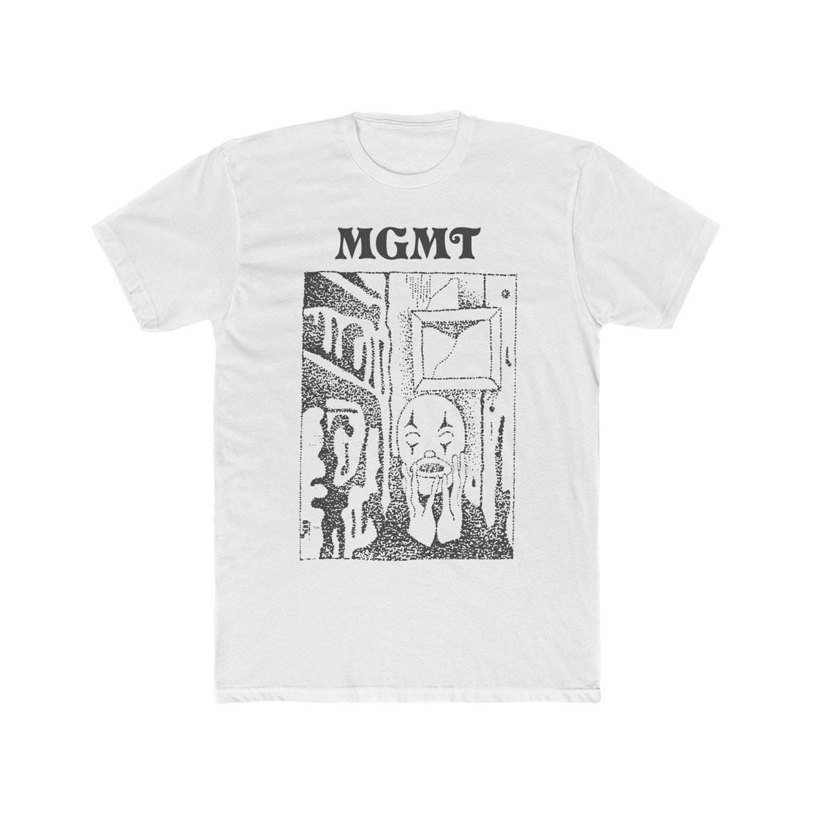 MGMT synth-pop indie rock T-Shirt Mens Womens Tees Top - mgmT Shirt Mens Womens Tees Top Unisex Shirt S